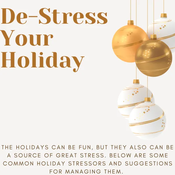 De-Stress Your Holiday1
